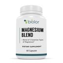 Magnesium Complex Supplement, Full Spectrum Magnesium Blend, Magnesium Glycinat mit Malat, Citrat, Taurinate und Gluconate - High Absorption Magnesium Supplement, Magnesium Complex Capsules