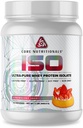 Core Nutritionals Iso Whey Protein Isolate | Lactose, Gluten, & Soy Free | 100% Micro Gefiltert, kalt | 25g Protein | 2 Pound (Strawberry Short Cake)