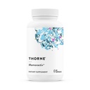 THORNE - Memoractiv - Nootropic Brain Supplement für Fokus, Kreativität und Konzentration - Ashwagandha, Ginkgo, Lutemax, Bacopa, Pterostilbene - Glutenfrei, Dairy-Free* - 60 Kapseln - 30 Servietten