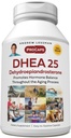 ANDREW LESSMAN DHEA 25 mg - 240 Kapseln - Das schwerlich produzierte Hormon im Körper-Dehydroepiandrosteron (DHEA). Unterstützt gesunde Hormonsynthese, Stoffwechsel, Balance. Keine Zusatzstoffe