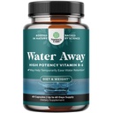 Wasser Away Kräuterdiuretische Pillen Hohe Festigkeit - Flüssige Retention Ergänzung mit Dandelion Blatt Extrakt & Grüner Tee für Bloating Relief für Frauen und Männer - Kapseln für Leg & Feet Swelling - 60 Zähler