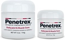 Penetrex Gelenk & Muskeltherapie Duo - beruhigendes Relief für Rücken, Hals, Hände, Füße & Nerves - Rub mit Arnica, Vitamin B6 MSM & Boswellia - 2oz, 4oz