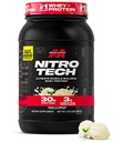 Muscletech Whey Protein Powder (Vanilla Cream, 2.2 Pound) - Nitro-Tech Ultimate Muscle Building Formula mit Whey Protein Isolate - 30g Protein, 3g Creatine & 6.8g BCAA - Packaging May Vary