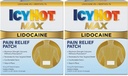 Icy Hot Max Strength Lidocaine Pain Relief Patch (5 Zähler) Penetrate für schnelles, gezieltes Relief (Pack von 2)