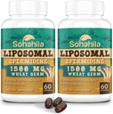 Spermidin-Ergänzung 15 MG - 99% Reinheit, hohe Absorption, 1500 MG fermentierte Weizengerm-Extrakt mit Zink & Thiamin, Spermidin für Männer & Frauen - Cellular Renewal, Aging Defense, Energy, 120 Softgels