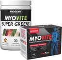 Myogenix Myovite Super Greens Powder & Myovite Multivitamin Bundle – Komplette tägliche Ernährung mit Bio Greens & Essential Vitamins – Unterstützung Energie, Verdauung, Erholung & Gesamt Wellness