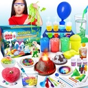 UNGLINGA 100+ Science Lab Experiments Kit für Kinder, S.T.E.M Project Aktivitäten Educational Birthday Toys Geschenke für Jungen Mädchen, Chemie Set, Gems Dig, Volcano, Glowing Worms