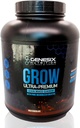 Wachsen Protein Pulver Nahrungsergänzung Unterstützung Muskelwachstum & Erholung | Reine mikronisierte Kreatin Ultra-Premium Lean Masse Gainer | Schokolade | 20 Servierungen 5.3kg
