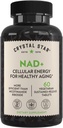 Crystal Star NAD+ (60 Tabletten) - Patentiertes NAD für Cellular Energy & Healthy Aging - Klinisch-Proven Mehr Efficient Than Nicotinamid Riboside - 30 Tage Versorgung - Non-GMO