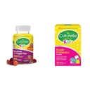 Culturelle Daily Probiotic for Kids + Veggie Fiber Gummies (Ages 3+) - 60 Count & Kids Chewable Daily Probiotic for Kids, Alter 3+, 30 Count