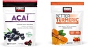 Force Factor Acai Soft Chews für Immununterstützung und bessere Turmeric Joint Support Supplement mit HydroCurc Turmeric Curcumin, 30 und 60 Soft Chews