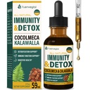 Cocolmeca Bark Immunity & Detox Drop, Kräuterextrakt mit Polypodium Leucotomos Sarsaparilla Milk Thistle Supplement Unterstützung Entgiftung, Immunsystem, Verdauungsgesundheit. 2oz