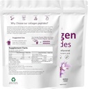 Multi Collagen Peptide, Typ I, II, III, V, X, Unflavored, 1 lb (453,6 g), mit Biotin, Vitamin C, Hyaluronsäure, Grass-Fed, Weide-Raised
