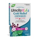 Nature's Way Kids Kalte Relief Kaubare, Umcka, Alter 6+, verkürzt Dauer und reduziert Schwere, Multi-Symptom kalte Remedy, Non-Drowsy, Cherry Flavored, 10 Tabletten