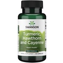 Swanson Full Spectrum Turmeric Hawthorn & Cayenne 60 Kapseln