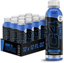 Cellucor C4 Ultimate Non-Carbonated Zero Sugar Energy Drink, Pre Workout Drink + Beta Alanine, 12 Fl Oz (Pack von 12)