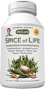 ANDREW LESSMAN Gewürz des Lebens 240 Kapseln - Acht wissenschaftlich begründete Extrakte, Konzentrate. Gesundheitsfördernde Gewürze. Knoblauch, Curcumin, Oregano, Rosmarin, Sage, Thyme, Senf Seed, Wasabi