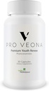 Pro Veona Phytoceramide - Premium Phytoceramide Ergänzung mit essentiellen Vitaminen - Unterstützung jünger aussehende gesunde Haut - Hilfe reduzieren trockene Haut und verbessern Hydration - Förderung Collagen Produktion