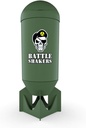 Battle Shakers Bomb | Military Themed Shaker Bottle | Leak-Proof Protein Cup mit Storage Compartment | Mix Protein Powders & More | Durable & Spülmaschine Safe | 20 Oz
