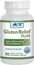 Gluten Relief Plus – 90 Vegetarische Kapseln - Glutendigestion Support – Premium Natural Digestive Enzym Formula - Enthält DPP-IV Enzyme Complex – AST Enzymes
