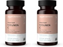 Elemente ganz Nahrung Vitamin C, 60 Kapseln (Pack von 2)