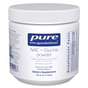 Reine Kapseln NAC + Glycine Powder - Immununterstützung, Detox Cleanse & Glutathion Produktion* - bedingt essentielle Aminosäuren - Glutenfrei & Non-GMO - 5,6 oz