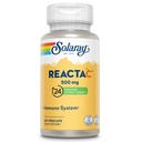 SOLARAY Reacta-C mit Vitamin C 500mg - 200mg Bioflavonoid Konzentrat, Immunabwehr Vitamine - Patentiert 24 Stunden Immununterstützungsergänzung - Vegan - 60 Kapseln, 60 Servietten