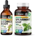 BIO KRAUTER Spearmint 100 Kapseln & Licorice Tincture 4 Fl. Oz.