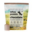 Santa Cruz Paleo Whey Protein Powder, Chocolate Flavor, 20 G Grass Fed Whey Protein Isolate Per Serving, Glutenfrei, Paleo & Keto Friendly, Ohne Zucker Hinzugefügt, Protein Shake Mix, 20 Portionen, 1,2 lb Tasche