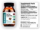 DR WAKDE'S Sariva Kapseln (Anantomoola | Hemidesmus indicus) | 60 Veg Caps | Ayurvedic Supplement | Vegan | 100% Herbal | Quantity Rabatte | Gleiche Tag Versand