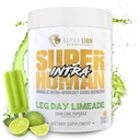 ALPHA LION Superhuman Intra Workout Pulver für Männer & Frauen, Aminosäuren Getränk, Muskel-Recovery Supplement, BCAA Pulver, Elektrolyte & Hydration Mix (42 Servierungen, Lime Flavor)
