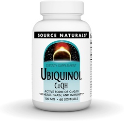 Quelle Naturals Ubiquinol CoQH 100mg Servieren - 60 Softgels