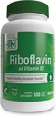 Gesundheit Thru Ernährung Riboflavin 100mg Vitamin B2 100 Vegecaps | Unterstützt gesunde Energie Metabolic Funktion & Nervous System | 3. Partei getestet | Non-GMO Soy & Gluten Kostenlose hypoallergene