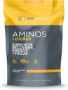 Purbolics Aminos + Energy | Unterstützt Erholung, Energie & Fokus | 95mg Koffein, 0 Zucker & 60 Servierungen (Good Morning Sunshine)
