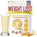 HARMONIFY Meal Replacement Shake für Frauen mit Vanille Flavor, Keto Frıendly, Kosher Certfied Protein Powder, Pre & Probiotics für einfache Verdauung, keine Sucralose Included, 16,9 Oz