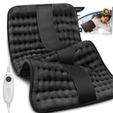 CooCo Beheiztes Pad mit Riemen, Heizkissen für Back Neck Schulter, FSA Eligible Electric Heat Pad für Period Cramps, Auto Off, Moist Heat, 10 Hitze, Geschenke für Frauen Männer, 12" x 24"