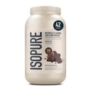 Isopure Low Carb 100% reine Whey Isolate Protein Pulver, Lactosefrei, Glutenfrei, Mit Vitaminen, Schokolade, 25g Protein pro Servierung, 3 Lbs, 39 Servierungen (Packaging May Vary)