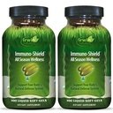Irwin Naturals Immuno-Shield All Season Wellness for Body's Natural Defense System - 100 Liquid Softgels (2 Pack)