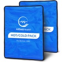 Wiederverwendbare Eispakete für Verletzungen Wiederverwendbar | 11" x 14.5" - 2 Pack XL | Hot & Cold Pack | Großes Eispaket für Rückenschmerzen Relief, flexibel Wenn gefroren | kalte Kompressor für Rücken, Knie und Schulterverletzungen