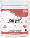 Strawberry-Flavored L-Citrulline Taurine 2:1, L Citrulline Pulver, Unflavored Vegan Taurine Pulver, Pre-Workout Sporternährung für Männer und Frauen,1 Pfund Pulver jeder Can