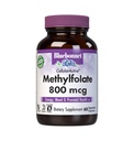 BlueBonnet Nutrition CellularActive Methylfolate 800 mcg – Formuliert mit Quatrefolic - für Energie, Stimmung und pränatale Gesundheit - Vegan, Glutenfrei, Non-GMO und Kosher – 60 Kapseln – 60 Servietten