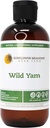 Wild Yam Liquid Kräuterergänzung - 8oz- Alkoholfrei, Non-GMO, mit organischen Inhaltsstoffen hergestellt