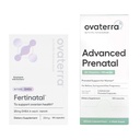 Präntatales Vitamin Bundle mit mikronisiertem DHEA, 550mg Cholin, Methylfolat, Chelat Iron & 24 Nährstoffe 258 Kapseln - 28 Tage Versorgung
