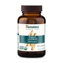 Himalaya Organic Licorice, 60-Tage-Versorgung - Verdauungs-Ergänzung für Upset Stomach Relief und okzialen Bloating und Sodbrennen - USDA Organic, Vegan, Non-GMO, Non-DGL, Gluten Free, 60 Caplets