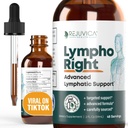 Rejuvica Health LymphoRight- Advanced Lymphatic Support Supplement - Flüssige Lieferung für bessere Absorption - Echinacea, Elderberry, Goldenseal & More!