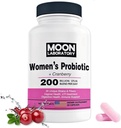 Frauen Probiotic & Prebiotic, 200 Billion CFUs, 35 einzigartige Strains & Fibers. PH Balance, Vaginal Health, UTI Behandlung, Verdauungsunterstützung, Immun-Boost. Mit Cranberry & D-Mannose. 60 Kapseln