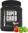 NutraBio Super Carb, Kohlenhydratpulver mit Cluster Dextrin & Elektrolyte, Advanced Carb Supplement Powder for Workout Fuel, Performance and Muscle Recovery, Cyclic Dextrin, Kiwi Strawberry, 30 Sv