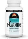 Quelle Naturals L-Carnitine 500 mg für Metabolic Energy - 120 Kapseln