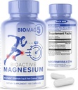 BioMag 5 Magnesium Complex Supplement für Frauen und Männer, 100 Kapseln - Formuliert in den USA - BioActive und BioAvailable Magnesium Glycinate Malate Citrate Orotate und Biglycinat Chelate Supplements