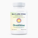 Dr Clark Ornithine Nahrungsergänzung - Glutenfrei, natürliche Schlafhilfe, fördert Proteinmetabolismus, Reinigung und Entgiftung, 500mg, 100 Gelatinekapseln